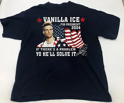 Rare VANILLA ICE 2024 Gift For Fan Cotton Tee S To 5XL T-Shirt TMB1816 • $21.84