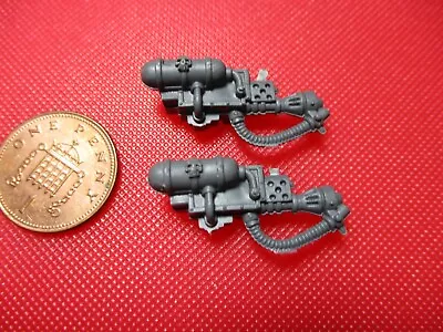 Warhammer 40k Chaos Space Marine Rhino Tank Combi Flamer X2 Flamer Only Bits Box • $9.58