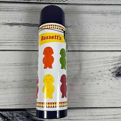 Official Cadbury Bertie Bassett's Jelly Babies Vacuum Flask Robert Opie HalfMoon • £9.99