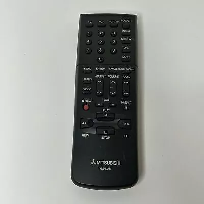 Mitsubishi VCR Remote  Subs HS-U28 HS-U38 HS-U48 HS-U58 HS-U59 HS-U550 Tested • $5.94