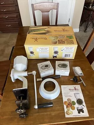 WonderMill Wonder Junior Deluxe Manual Wheat Flour Hand Grain Mill • $225