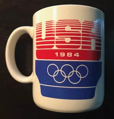 1984 Olympics USA Ceramic Coffee Mug • $9.97