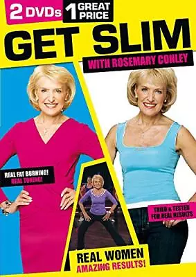 £2.20 • Buy Get Slim With The Stars - Rosemary Conley - GI Jeans / Real Results [DVD]