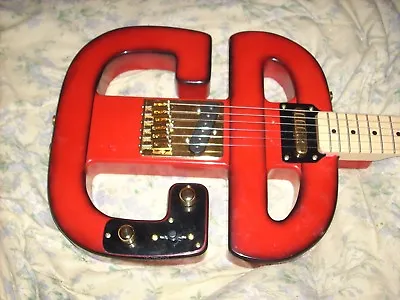 $2500 • Buy CD Initials Shaped Electric Guitar...Very Unique...ONE OF A KIND...