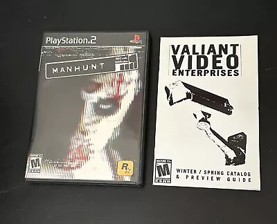 Manhunt Black Label (Sony Playstation 2 2003) PS2 Complete CIB W/ Manual • $34.99