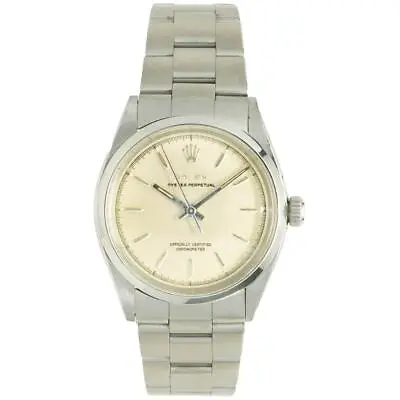 Rolex Stainless Steel Vintage Oyster Perpetual 34 • $3750