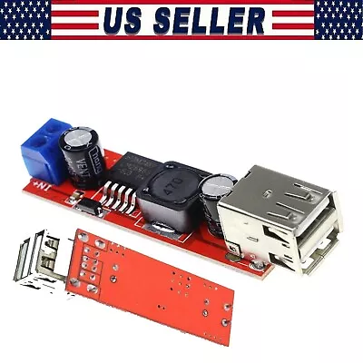 $3.05 • Buy DC 6V-40V To 5V 3A Dual USB Charger Step Down Buck Power Supply Converter Module