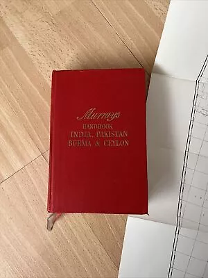 Murray's Handbook India Burma & Ceylon 1965 • $17.41