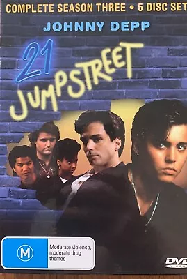 21 Jump Street : Season 3 : 5 DVD Set : Very Good Condition *Free Tracked Post* • $19.99