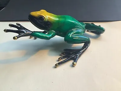 Cold Painted Amazon Frog Bronze • £49.99