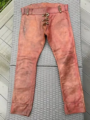 LARP Cosplay Hand-Made Leather Trousers By Battle Ready • £120