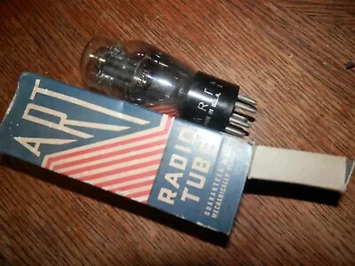 Rare Art 6A6 Radio Vacuum Tube Nos Tests Strong Radio Repair Stock • $24.99