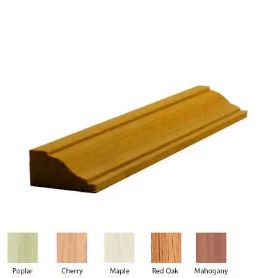 EWPM11 Panel Moulding Trim 7/16  X 7/8  Unfinished Solid Hardwood Trim • $3.49