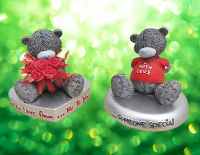 Tatty Teddy Me To You Figurine Ornament X2 Someone Special 2003 With Love 2006 • £11.98