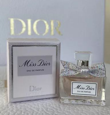MISS DIOR Eau De Parfum Mini Splash BY DIOR 0.17 FL OZ / 5 ML EDP Travel Size • $19.98