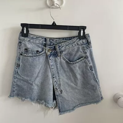 Ksubi Denim Wrap Mini Skirt 24 • $25