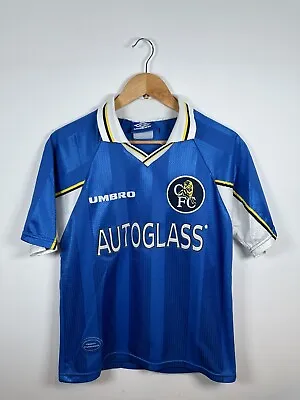 Authentic Umbro Chelsea 1997-1999 Home Shirt. Size L Youth • £100