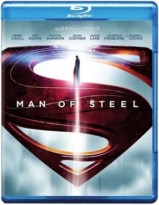 MAN OF STEEL - Henry Cavill SUPERMAN SLIPCOVER + DVD + BLU-RAY • $5.88