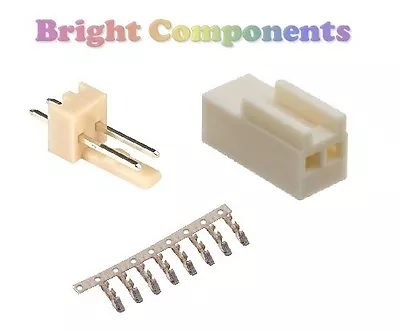 5x 2-Way 2.54mm / 0.1  PCB Connector Kit (Molex KK Style) - 1st CLASS POST • £1.64