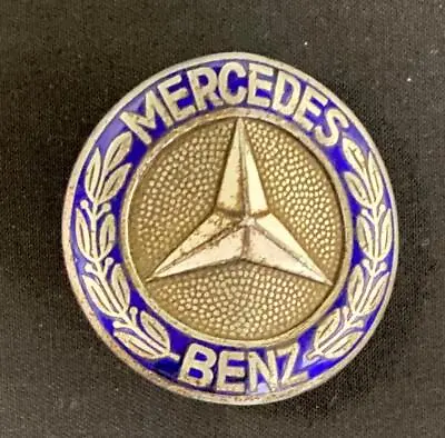 Mercedes Benz W180 W120 W121 Ponton Enamel Car Radiator Badge Emblem Insignia • $170.54