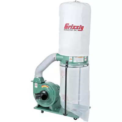 Grizzly G1028Z2 120V/240V 1-1/2 HP Dust Collector • $719