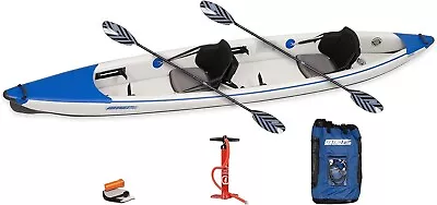 Sea Eagle 473rl Razorlite Deluxe Pro Tandem Pck Inflatable Kayak Canoe Boat ✅ • $1399