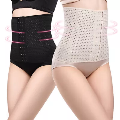 Women Corset Waist Trainer Training Shaper Body Shapewear Underbust Cincher Belt • $9.19