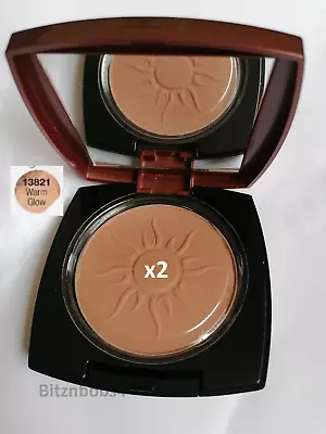 £15.99 • Buy 2 X Avon True Glow Bronzing Powder Warm Glow New And Boxed