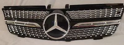 NO SHIPPING - Grille For Mercedes Benz W164 2009-11 ML350 ML63 ML500 W/Emblem • $80