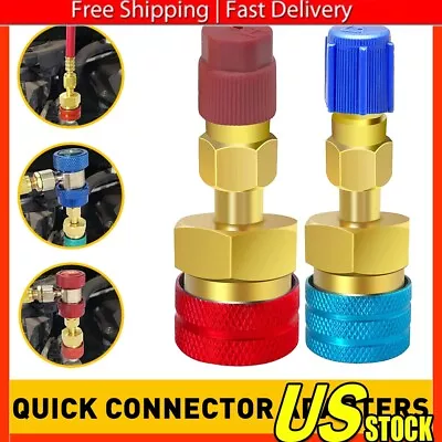 R1234yf To R134a Quick Coupler Adapter Fits A/C Car High Low Side Conversion Kit • $16.19