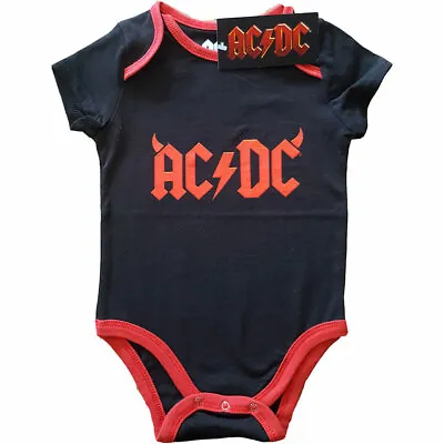 AC/DC Baby Grow - Official Licensed Merchandise Baby Body Suits - Free Postage • £13.95