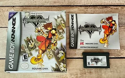 Kingdom Hearts Chain Of Memories Nintendo Gameboy Game Boy Advance GBA CIB • $94.99