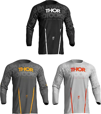 2024 Thor Pulse Mono Jersey - Motocross Dirt Bike Offroad ATV • $25.95