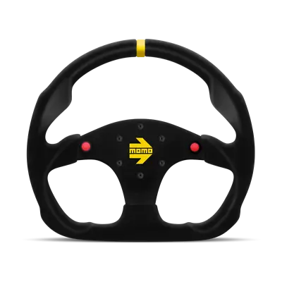 Momo Mod 30 320MM W/ Buttons Black Suede Racing Steering Wheel R1960/32SHB • $259