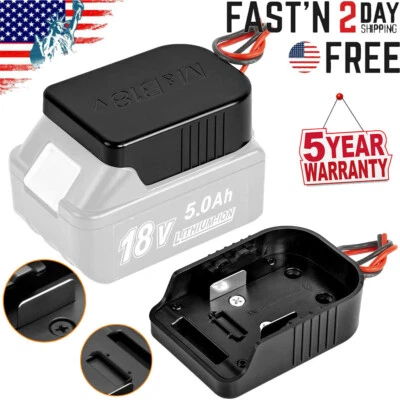 $7.99 • Buy For Makita 18V Battery Mount Connector Adapter To Dock Power 12 Gauge Robotics