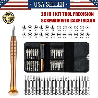 Screwdriver Set Torx Tools For MacBook IPhone Samsung PC Tablet Laptop 25 In 1 • $4.95