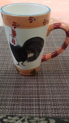 Pre-owned MILSON & LOUIS Chicken Handpainted Tall Mug • $20