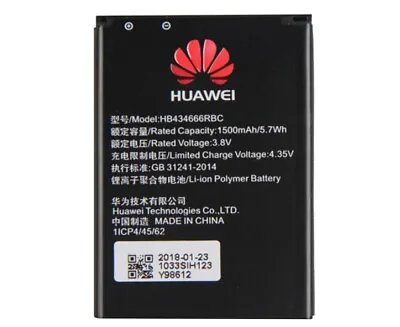  HB434666RBC Replacement Battery 1500mAh For Huawei E5573 E5573s E5577 R216 • £9.89