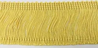 Trimplace Canary 2  Rayon Chainette Fringe - 9 Yards • $13.87