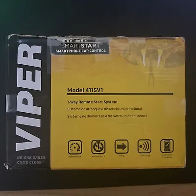 Viper 1-Way Remote Start System Model 4115V1 New • $49.99