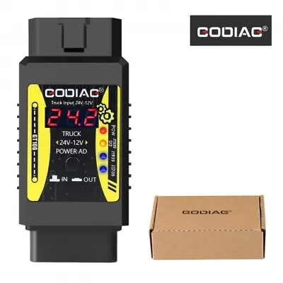 Newest GODIAG GT106 24V To 12V Heavy Duty Truck Adapter For X431 Easydiag/ Golo • $29