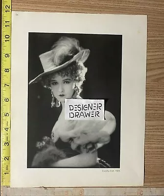 Dorothy Gish & Mae Murray 1920's Vintage Glamour Book Photo Photograph Reprint  • $11.95