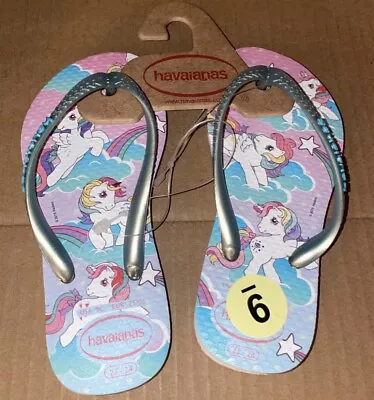 Havaianas My Little Pony Flip Flops Sandals Kids Size 9t New • $9.98