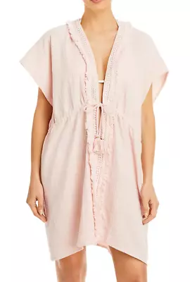 Echo Double Gauze Short Swim Women's Cover-Up Pink One Size 2575 • $35.10