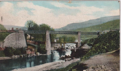 £3.50 • Buy 1907 POSTCARD Of The Berw Bridge, PONTYPRIDD, Glamorgan