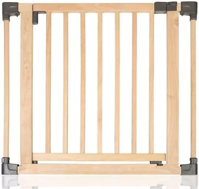 Baby Safety Wooden Multi Panel Barrier Stair Gate Section Natural Oak 80cm • £25.97