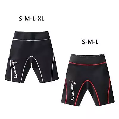 Womens Mens Wetsuit Shorts Outdoor Swimming Pants2mm Neoprene Diving Wet Suit • $25.11