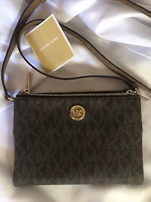 Michael Kors Fulton Double Zip Crossbody Bag • $79