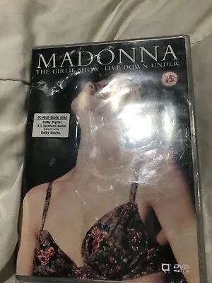 Madonna - The Girlie Show - Live Down Under . Region 2/3/4/5/6. Dvd. • £34.99