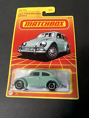 Matchbox 1962 Volkswagen Beetle Teal Green Metal Retro Diecast Target Exclusive • $2